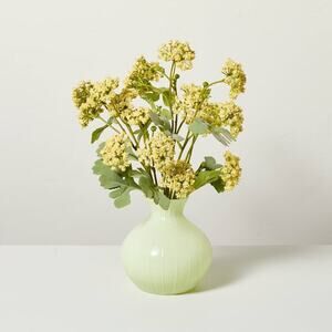 Hearth & Hand with Magnolia NWT 16" Faux Yellow Sedum Floral Summer Arrangement\